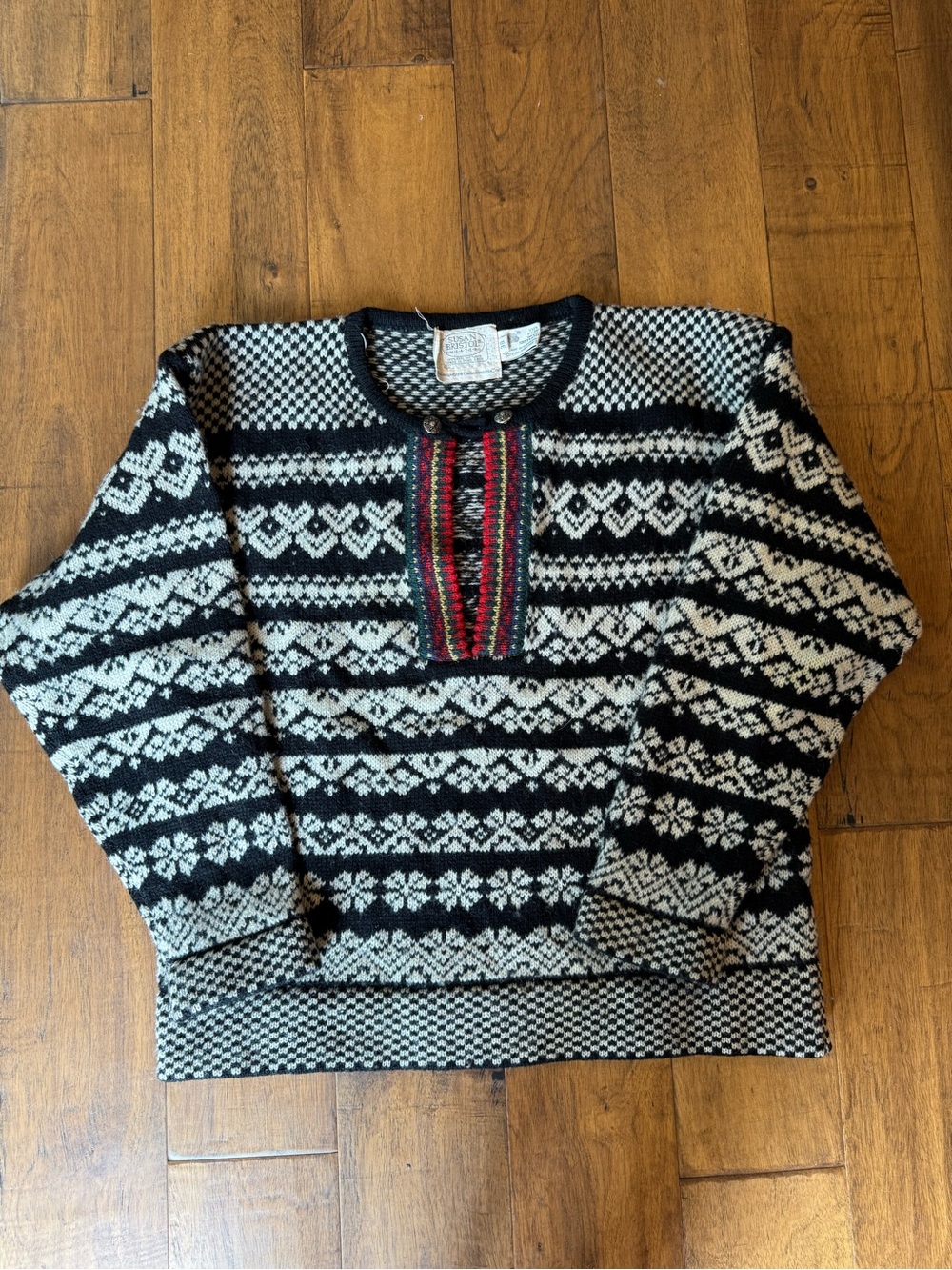 Susan Bristol 100% Wool Sweater